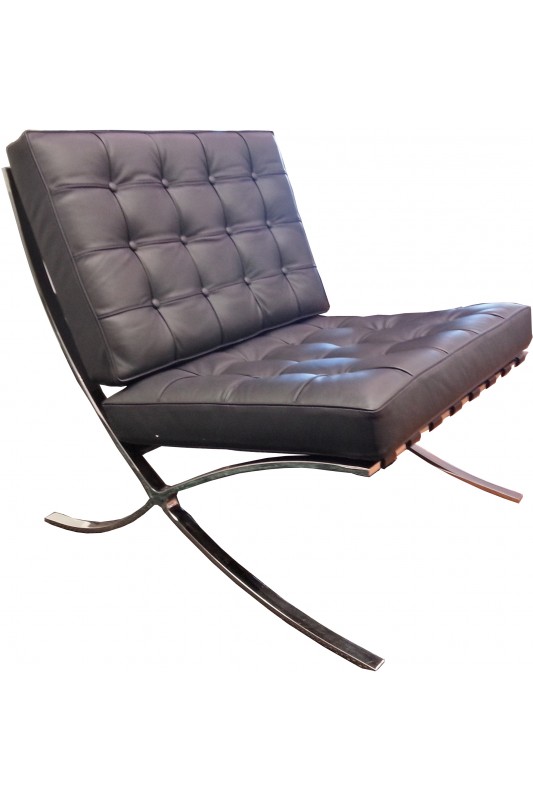 simply furniture barcelona chair black