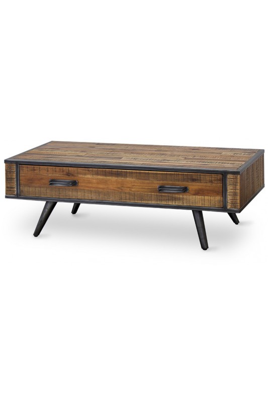 Simply Furniture Rustic Skandy Metal Coffee Table