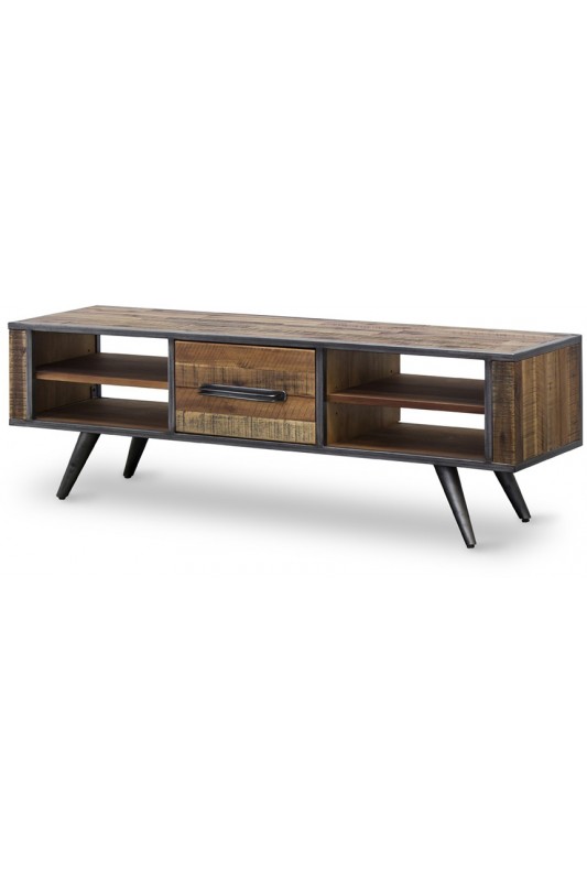 Simply Furniture Rustic Skandy Metal Tv Unit