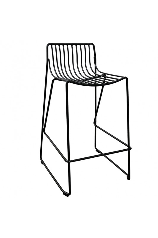 Wire Sling Counter Stool