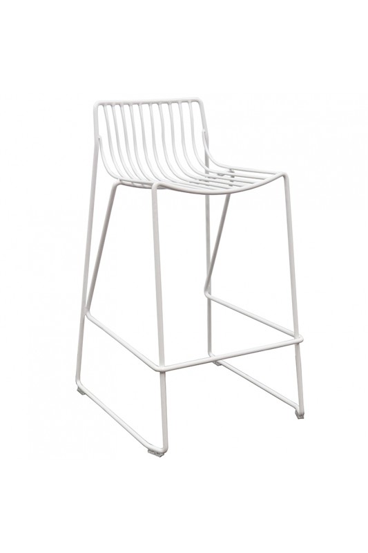 Wire Sling Counter Stool