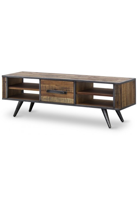 Rustic Skandy Metal TV unit